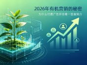 2026年有机营销的秘密：为什么付费广告并非唯一答案简介