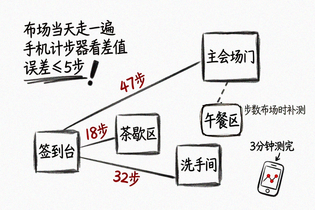 五点位动线简笔图