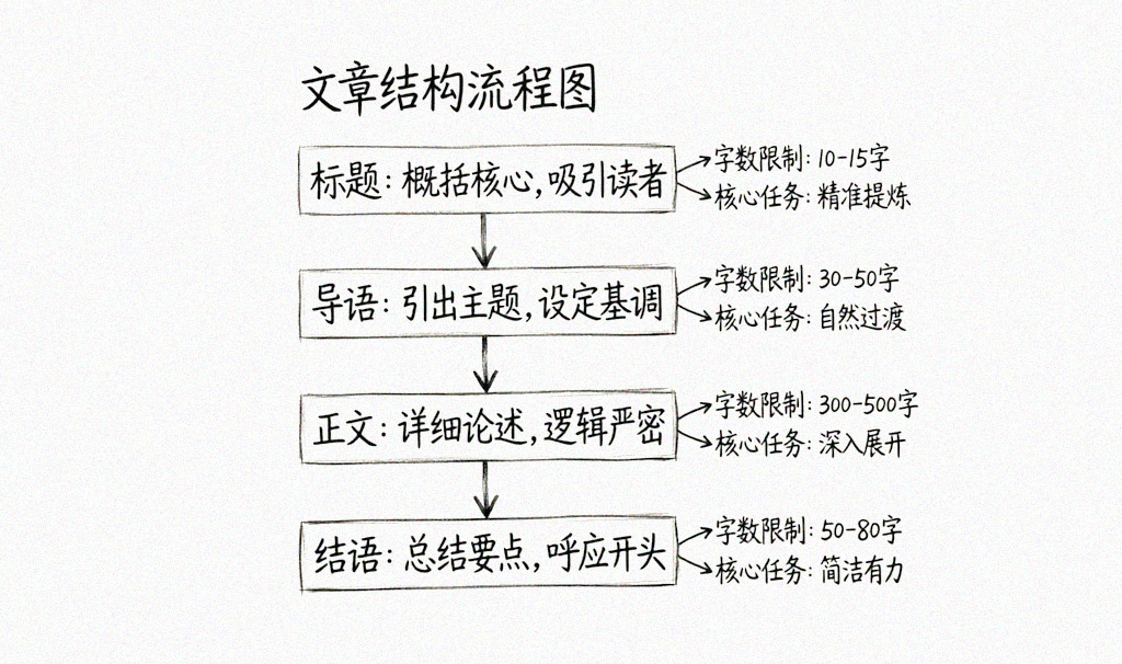 <strong>发布会新闻通稿</strong>四模块结构图