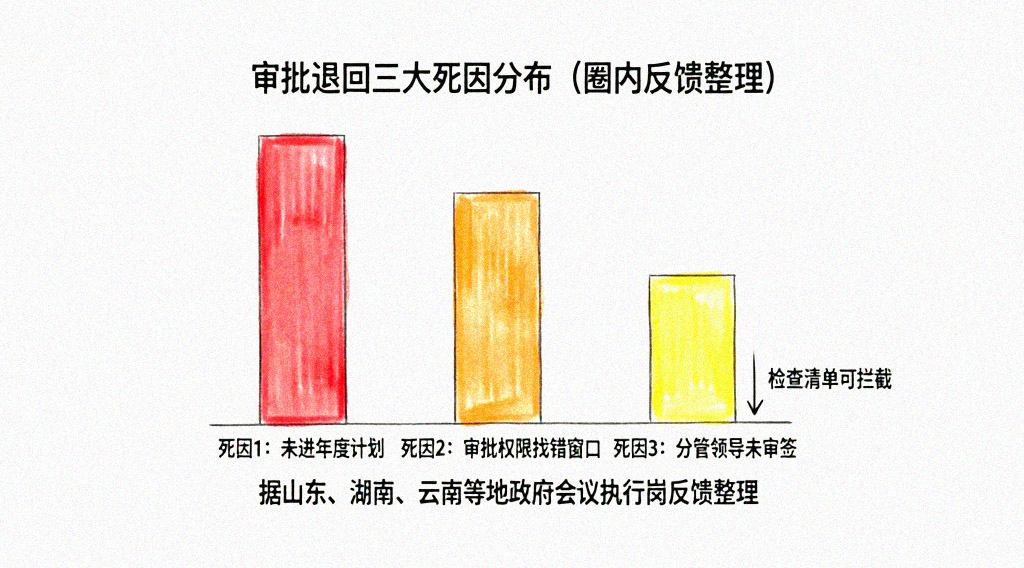 审批<strong>退回死因</strong>分布
