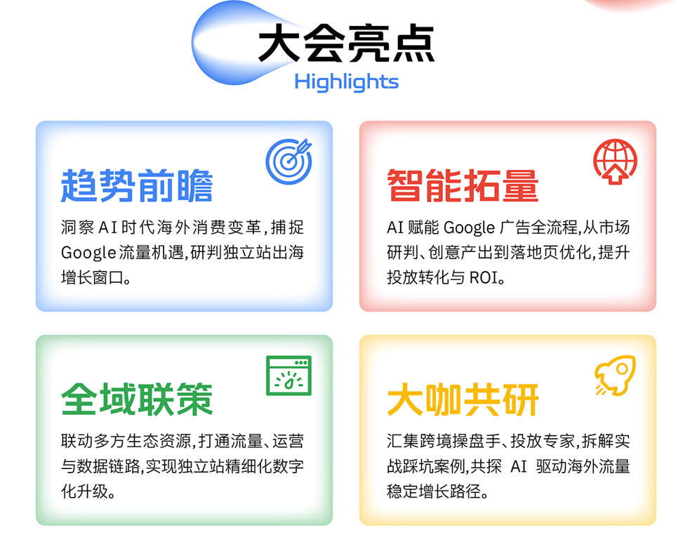 大会亮点