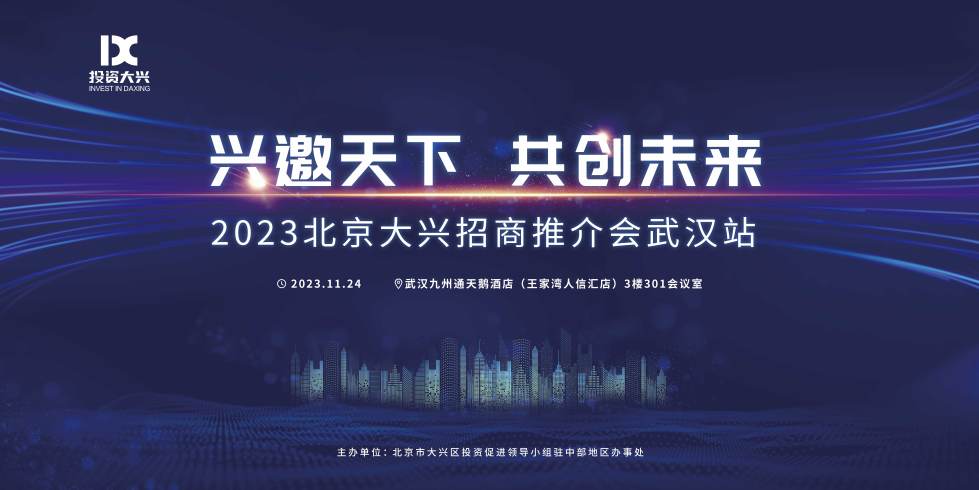 2023北京大兴招商推介会武汉站