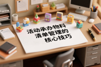 活动承办执行物料清单管理的5大核心技巧
