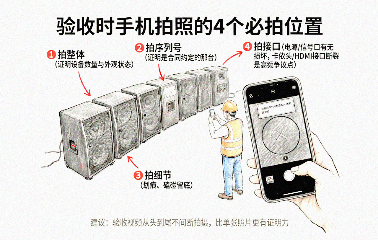 验收时手机拍照的4个必拍位置