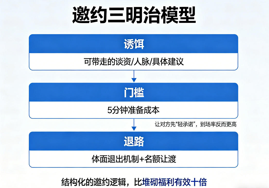 邀约三明治模型