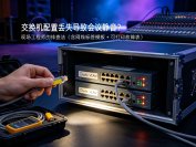 线下活动交换机配置丢失导致会议静音？现场工程师的排查法（含网线标签模板 + 可打印故障表）