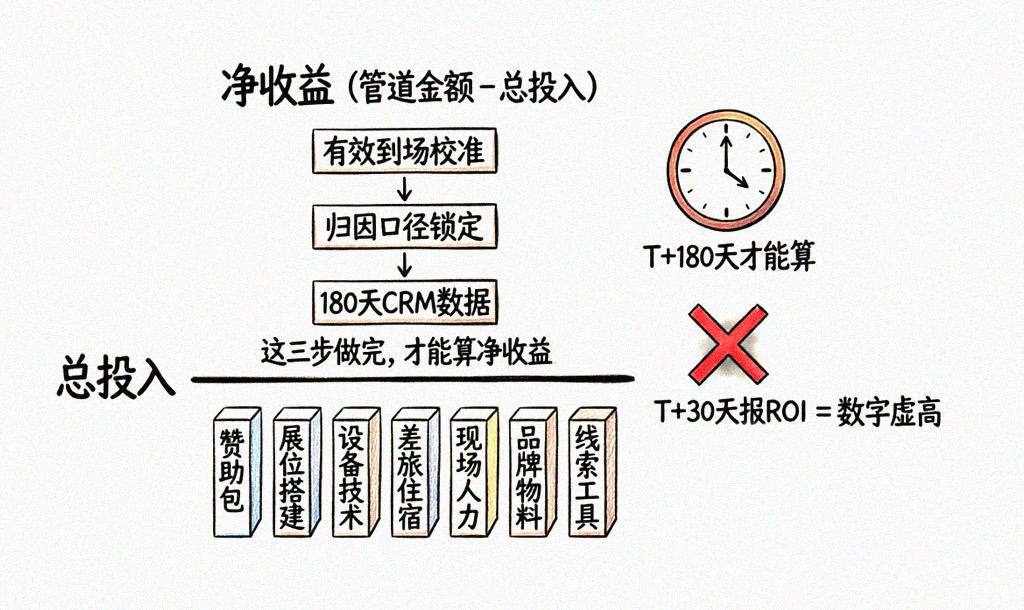 ROI公式分子分母结构图