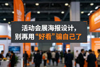 活动会展海报设计，别再用“好看”骗自己了