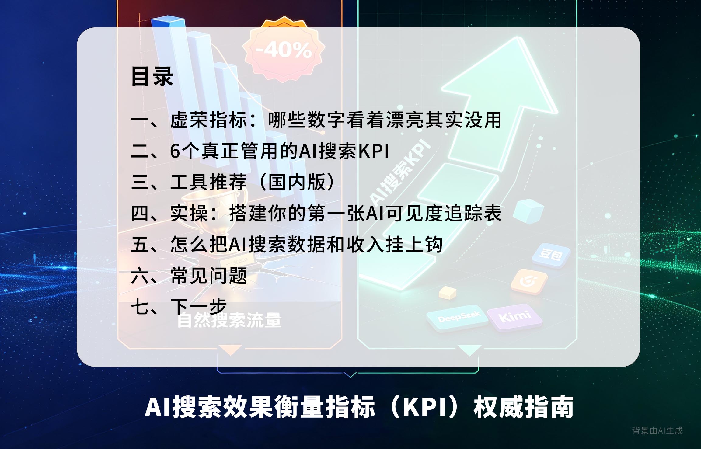 AI搜索效果衡量指标（KPI）权威指南目录