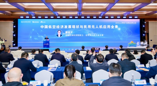 法国欧洲科学院院士、世界无人机大会主席杨金才