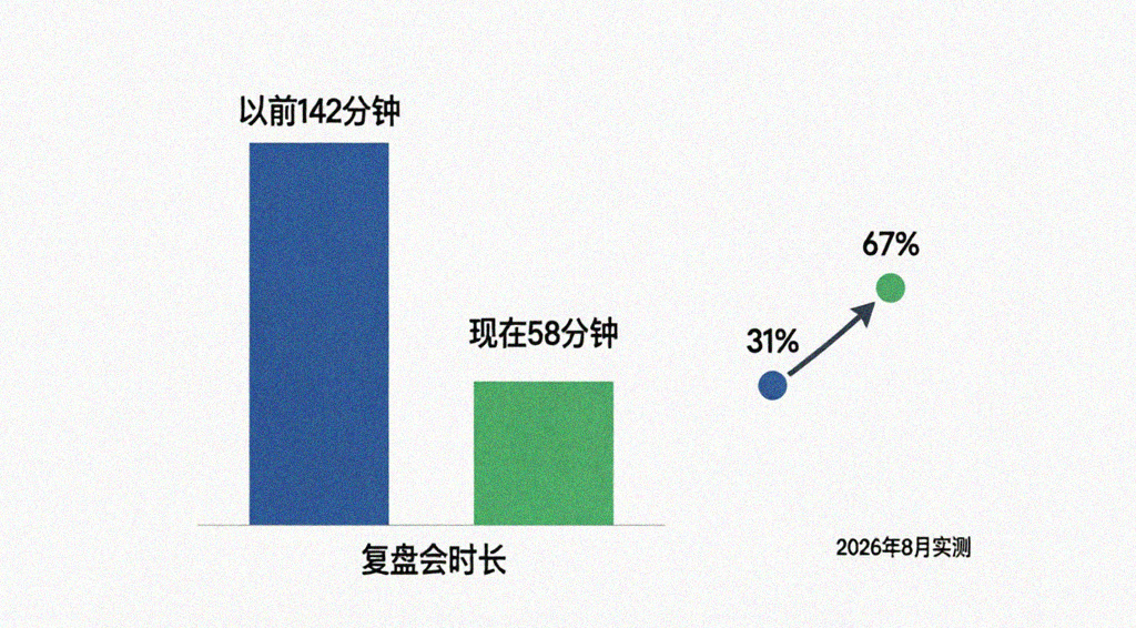 复盘时长对比