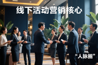 线下活动营销的核心：人脉