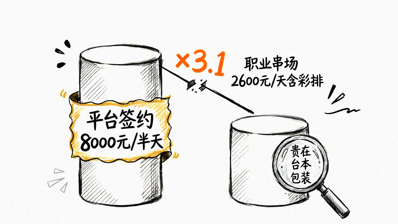 报价对比柱状图