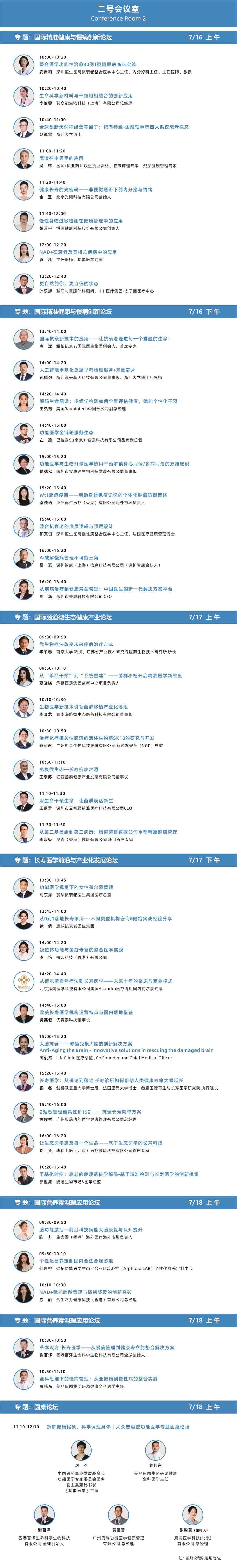 二号会议室议程安排