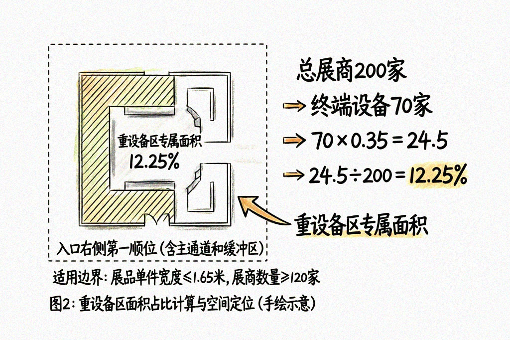 面积占比计算可视化图