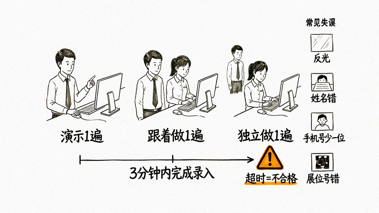 系统操作培训三步法