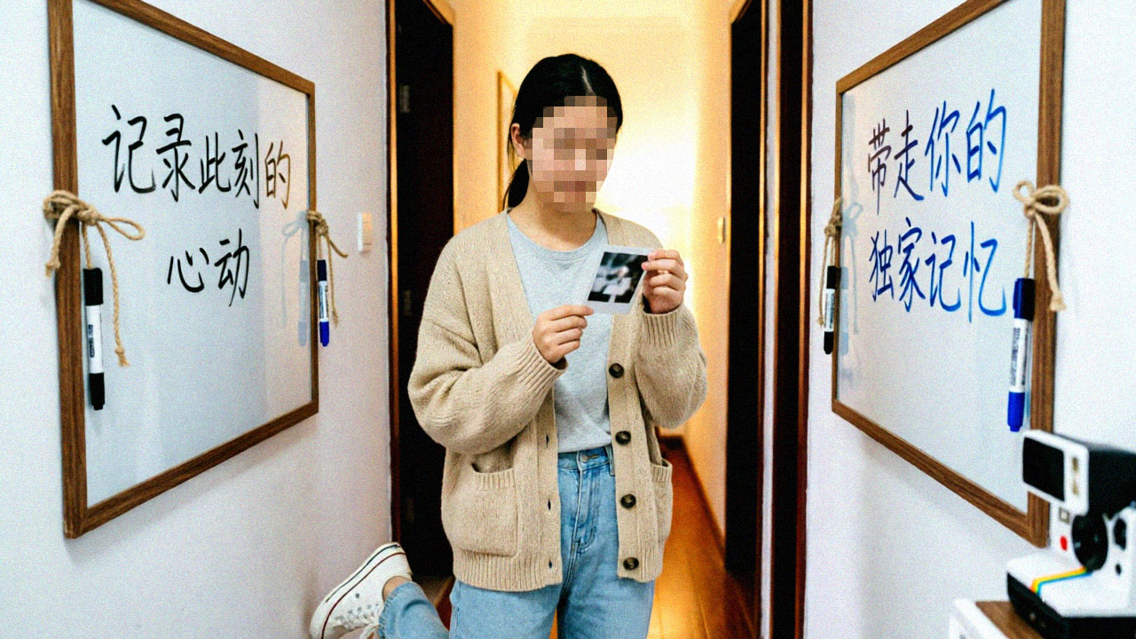 离场通道实拍图