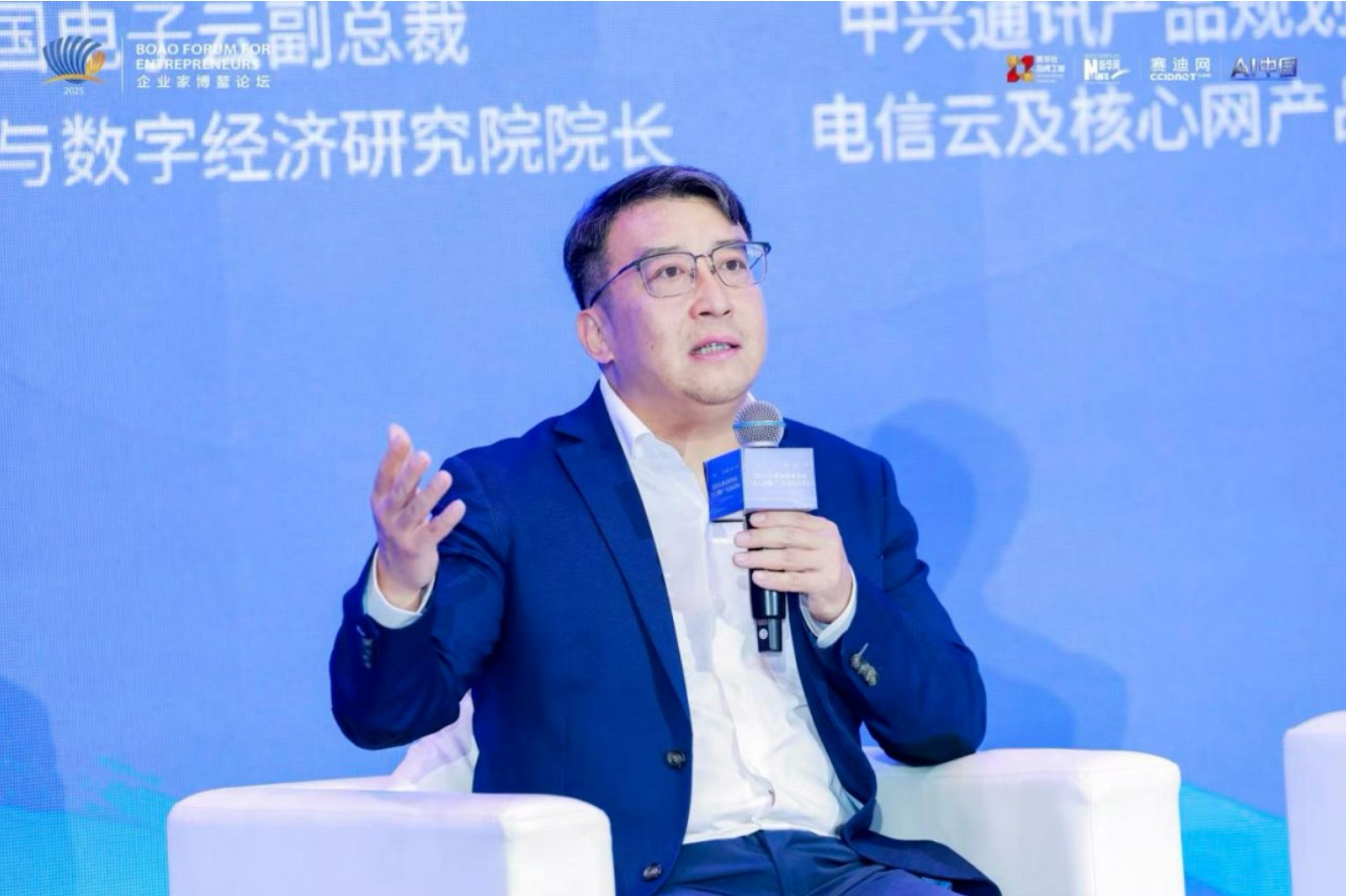 中国电子云副总裁、科技创新与数字经济研究院院长李树翀