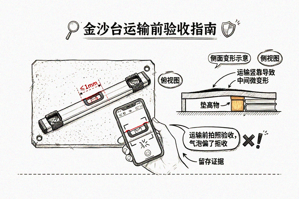 金沙台水平验收动作