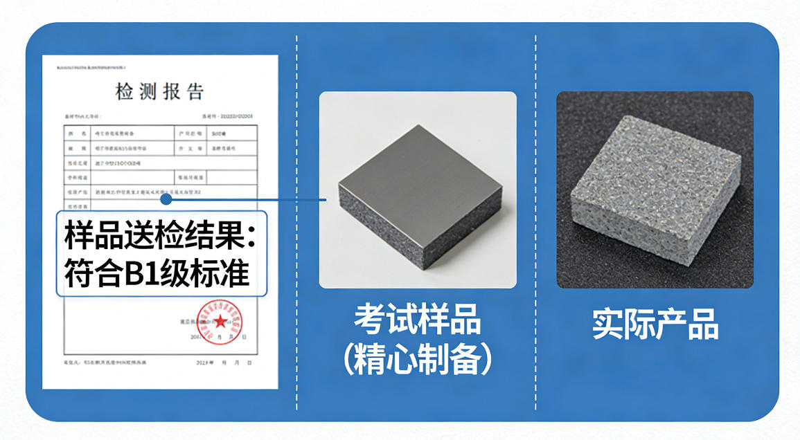 B1级检测报告的“考试样品”现象