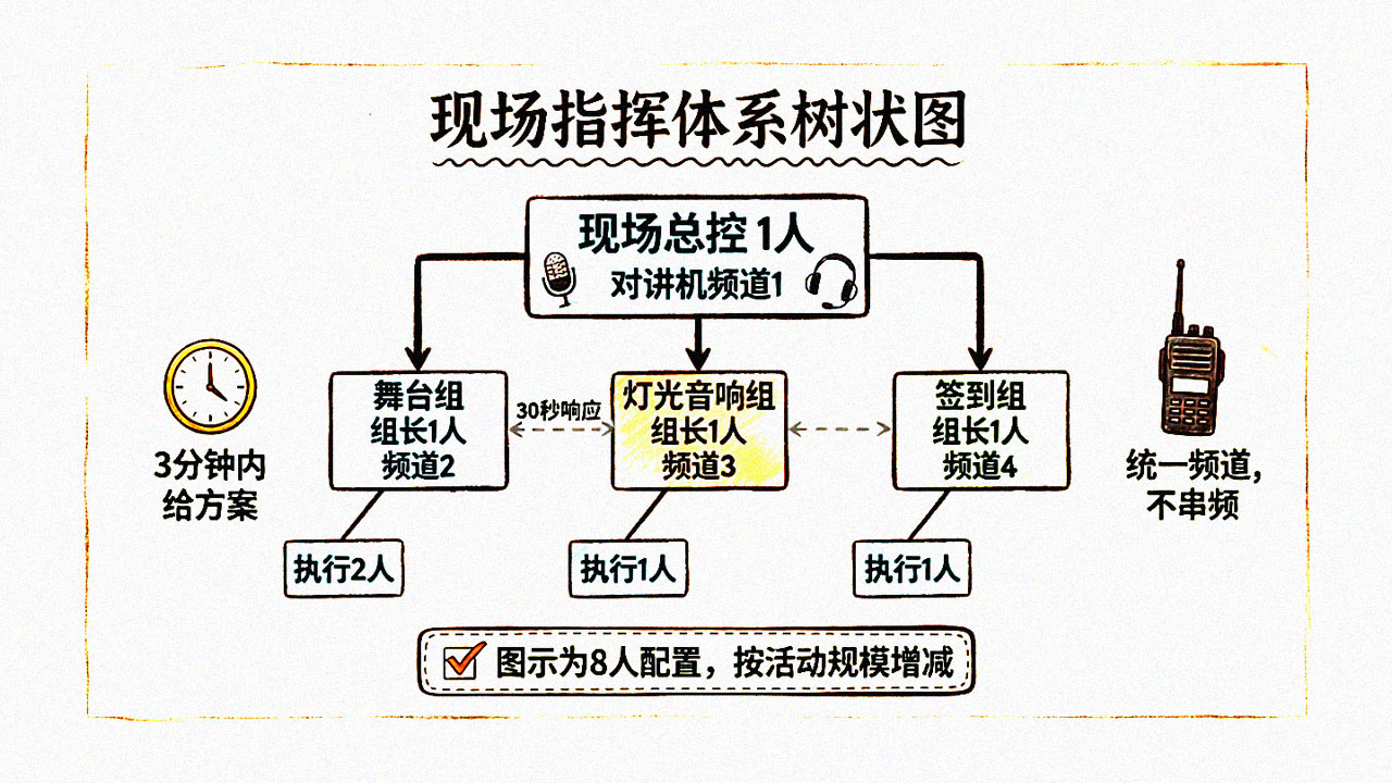 现场指挥体系树状图