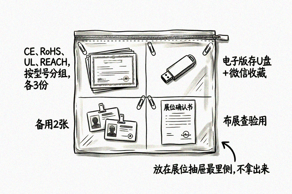 <strong>认证文件</strong>袋内部结构图