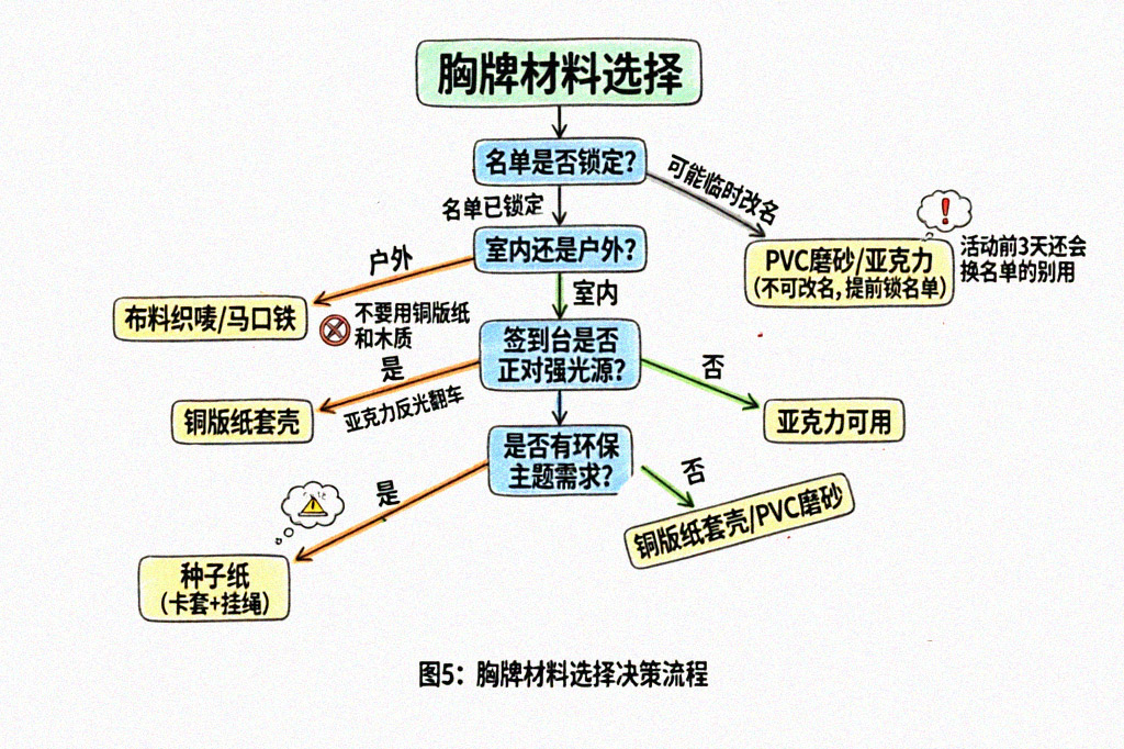 选材决策流程图