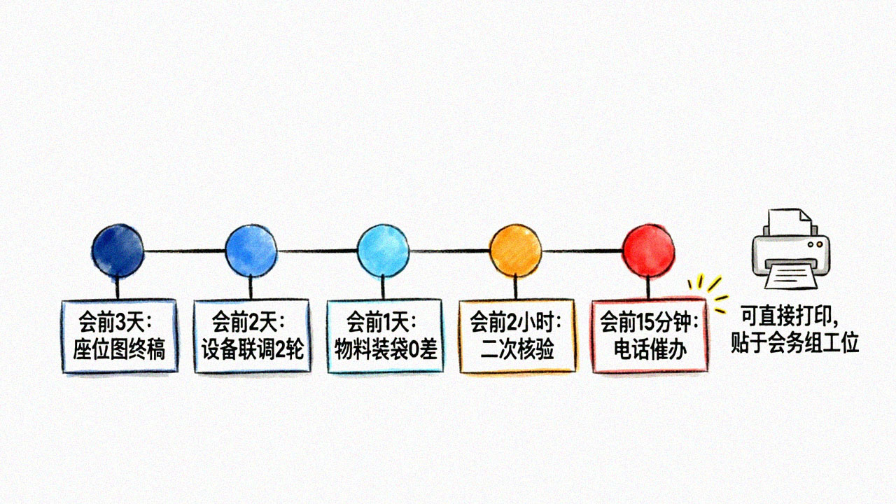 会前<strong>检查表</strong>可视化图