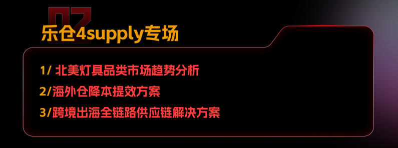 乐仓4supply专场