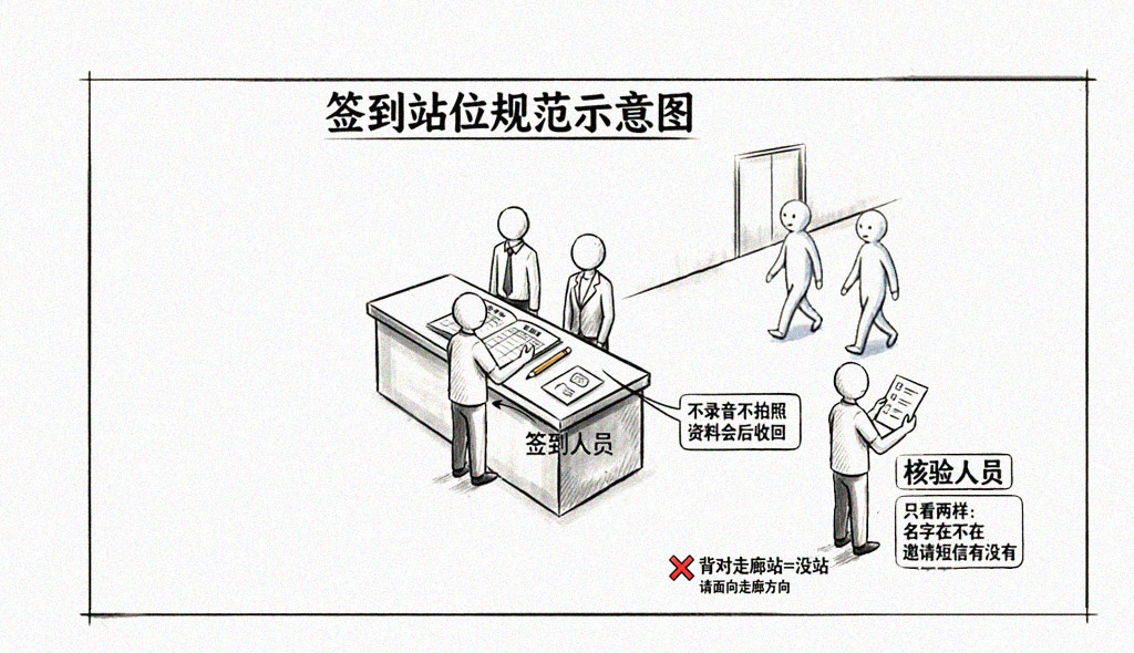 门口核验岗站位